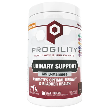 Progility Urinary Support with D-Mannose Soft Chews for Dogs