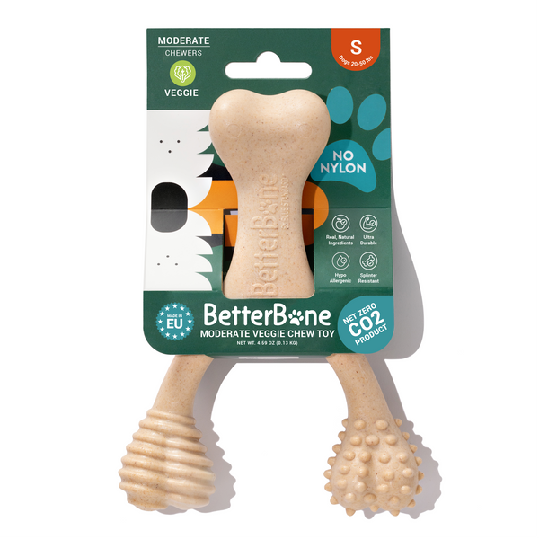 BetterBone Moderate Density Wishbone Chew Toy, additional view 2