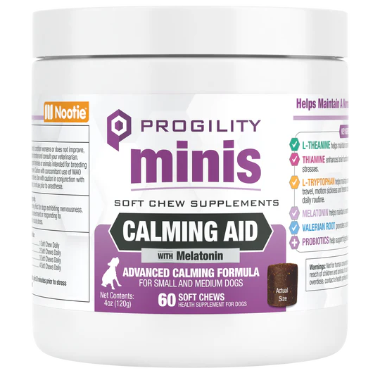 Progility Calming Aid With Melatonin Soft Chews for Dogs
