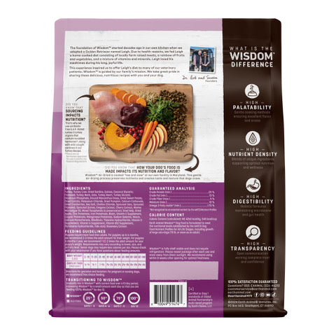 Earth Animal Wisdom Air Dried Turkey Dog Food