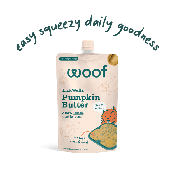Woof LickWells Lickable Dog Treat Pouch