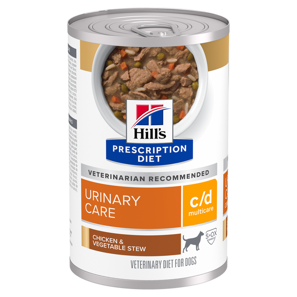Hill's Prescription Diet c/d Multicare Urinary Care Chicken & Vegetable Stew Wet Dog Food