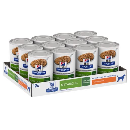 Hill's Prescription Diet Metabolic Weight Management Chicken Flavor Wet Dog Food