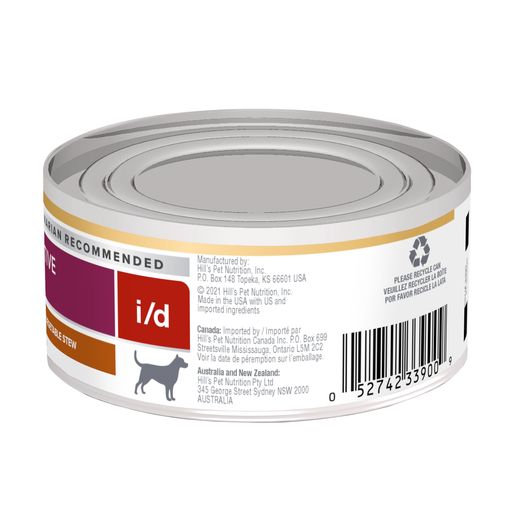 Hill's Prescription Diet i/d Digestive Care Chicken & Vegetable Stew Wet Dog Food
