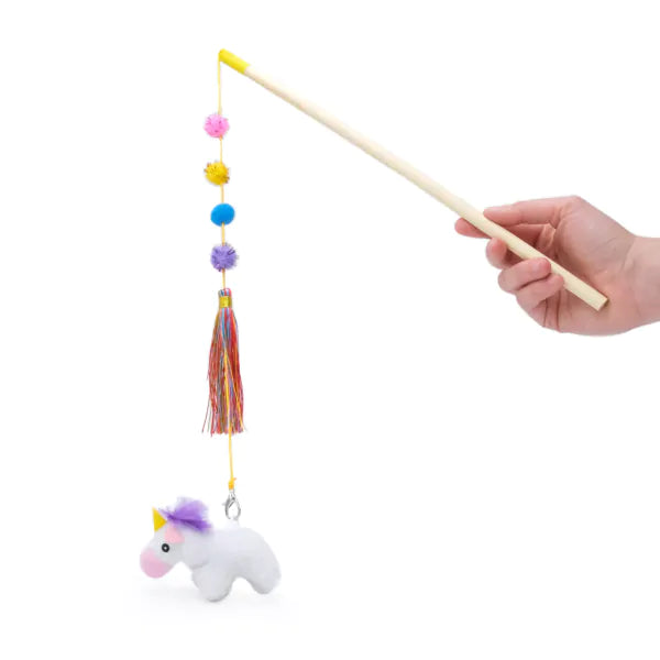 ZippyClaws ZippyStick - Unicorn Cat Toy