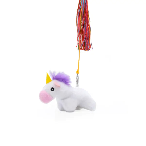 ZippyClaws ZippyStick - Unicorn Cat Toy