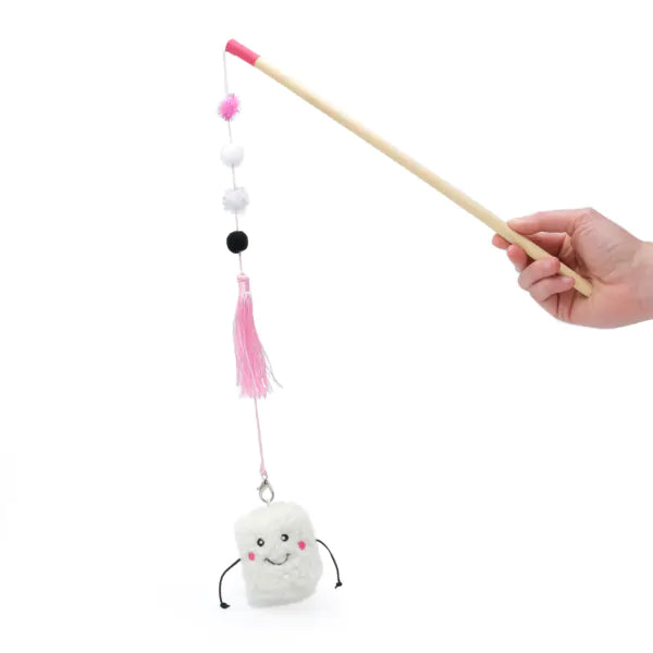 ZippyClaws ZippyStick - Marshmallow Cat Toy