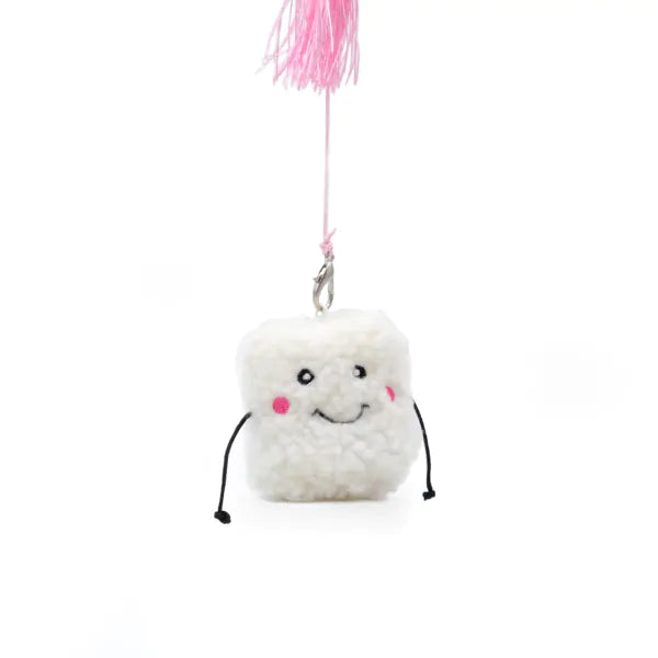 ZippyClaws ZippyStick - Marshmallow Cat Toy