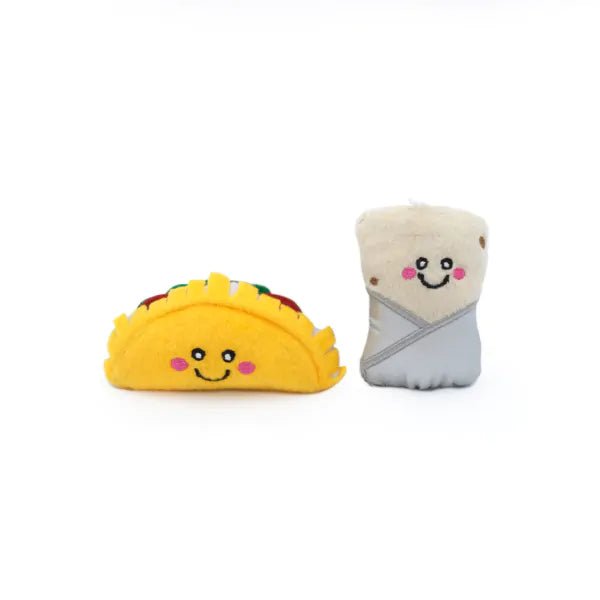 ZippyClaws NomNomz - Taco and Burrito Cat Toy