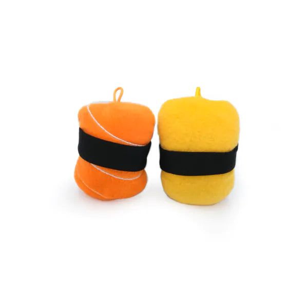 ZippyClaws NomNomz - 2-Pack Sushi Cat Toy