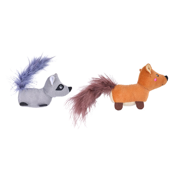 ZippyClaws Critters Cat Toy 4-Pack, additional view 2