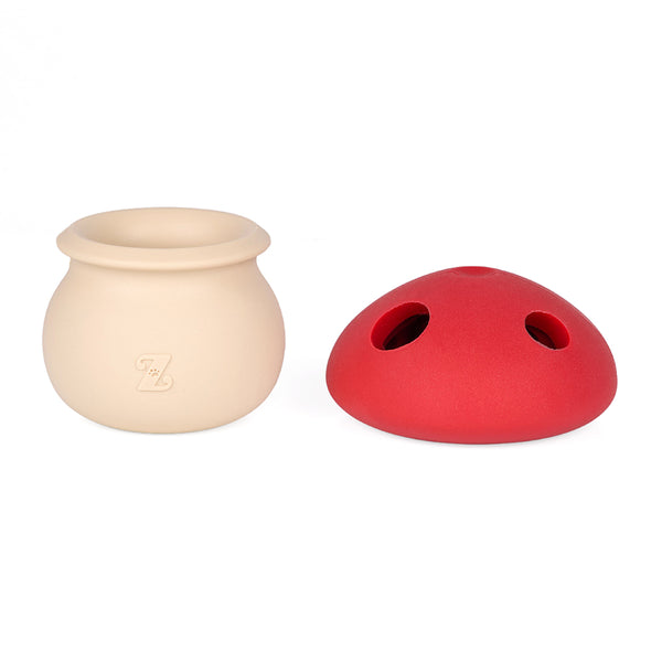 ZippyPaws SmartyPaws Tumbler Mushroom Puzzle Toy, additional view 3