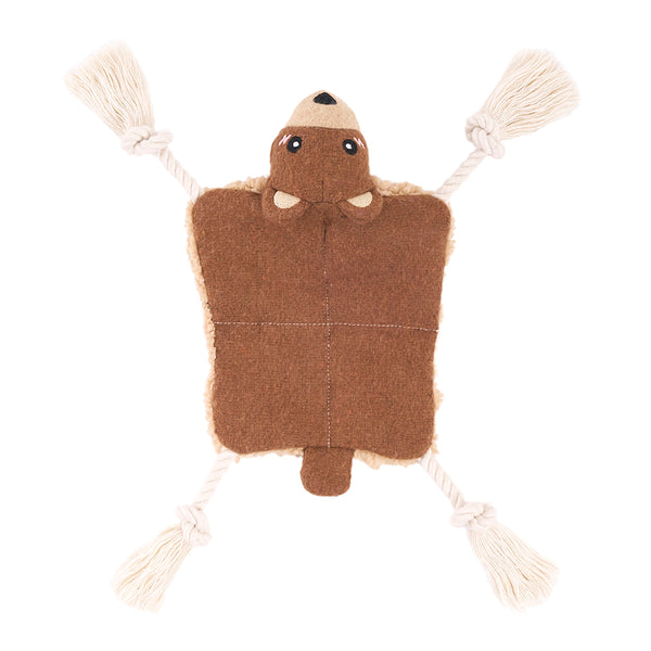 ZippyPaws ecoZippy Knotty Crawler Dog Toy