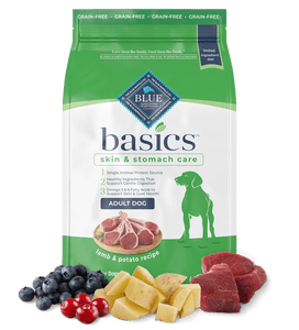 Blue Buffalo Basics Grain Free Adult Lamb & Potato Recipe Dry Dog Food