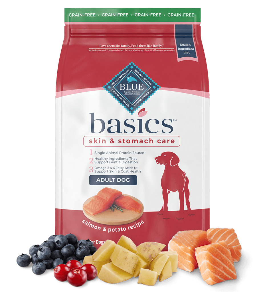 Blue buffalo top dog food salmon