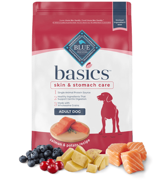 Blue Buffalo Basics Adult Salmon & Potato Recipe Dry Dog Food