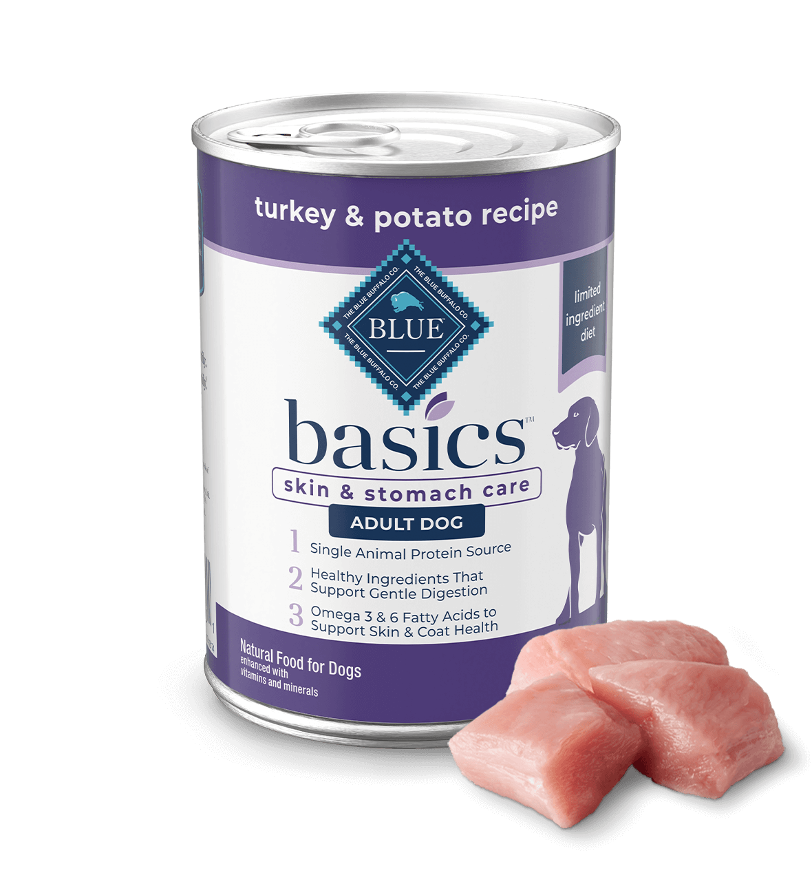Blue Buffalo Basics Grain Free Turkey Wet Dog Food