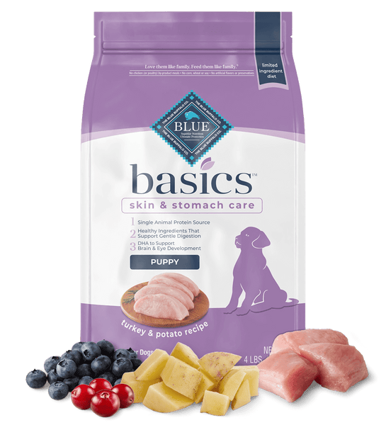 Blue Buffalo Basics Puppy Turkey Dry Dog Food