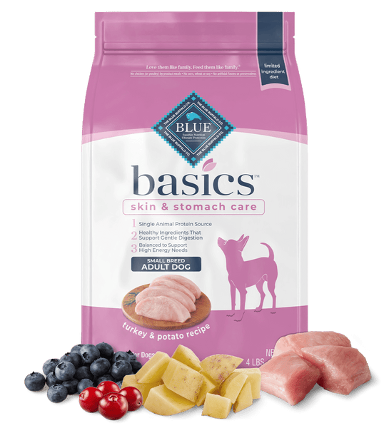 Blue Buffalo Basics Small Breed Turkey Dry Dog Food
