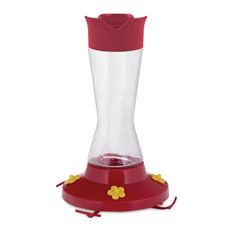 Perky-Pet Pinch Waist Glass Hummingbird Feeder, 16 oz, additional view 1