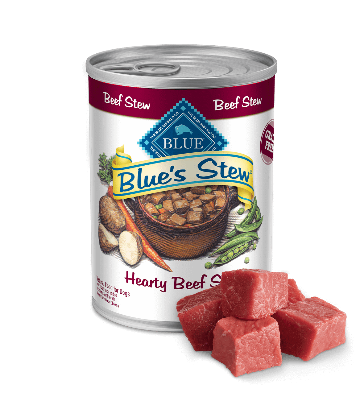 Blue Buffalo Blue's Stew Hearty Beef Stew Wet Dog Food
