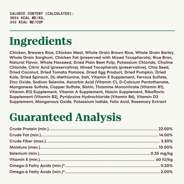 Nutro Natural Choice Adult Chicken and Brown Rice Recipe Dry Dog Food