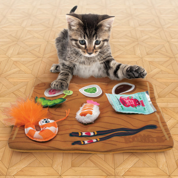KONG Pull-A-Partz Sushi Cat Toy, additional view 1