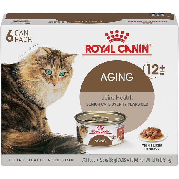 Royal Canin Aging 12+ Thin Slices in Gravy Wet Cat Food, additional view 1