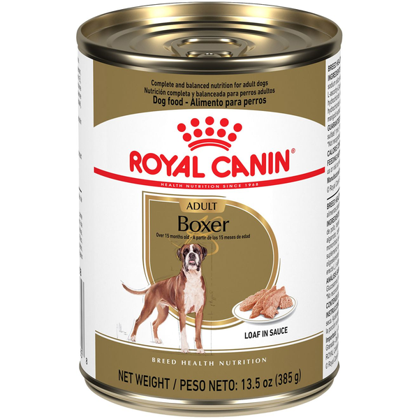 Royal Canin Boxer Adult Loaf in Sauce Wet Dog Food