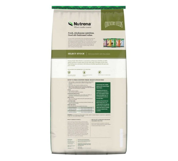 Nutrena Country Feeds Select Stock 16% Feed
