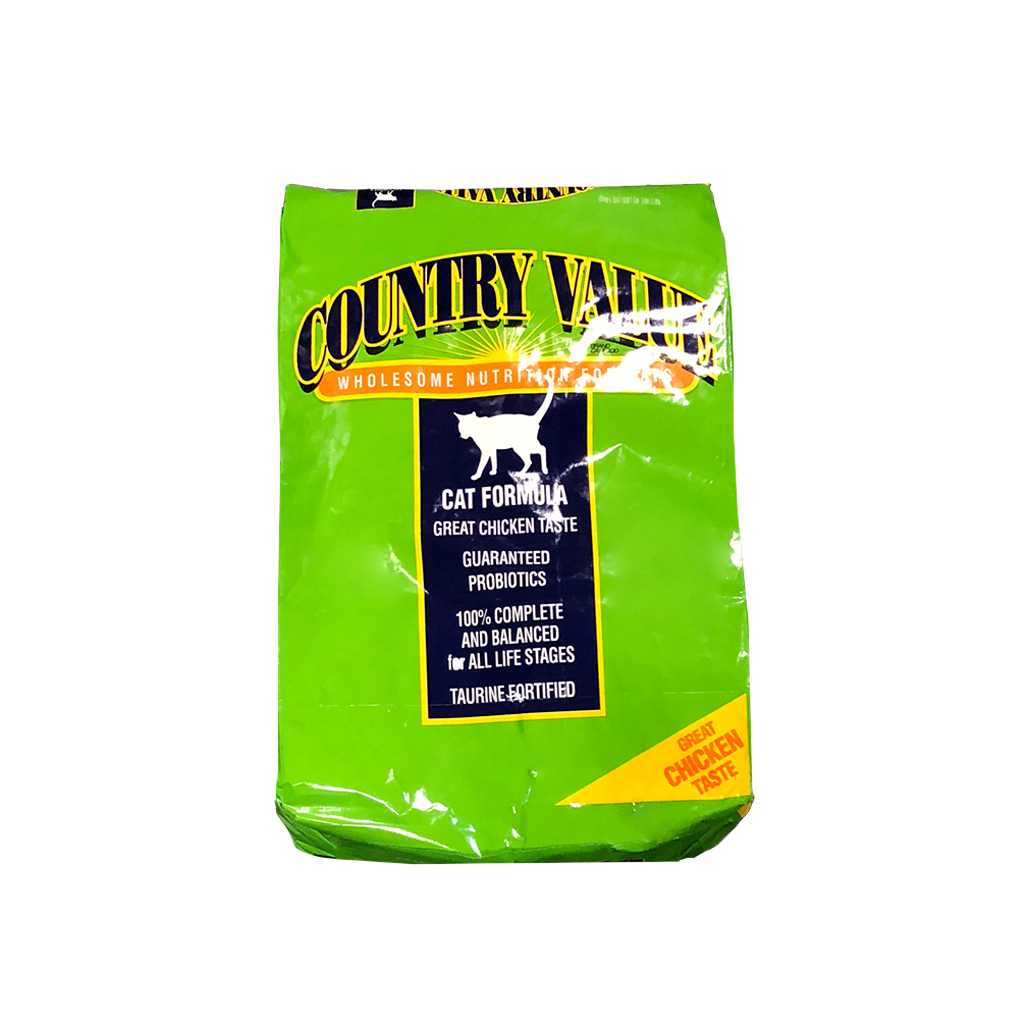 country value dry cat food