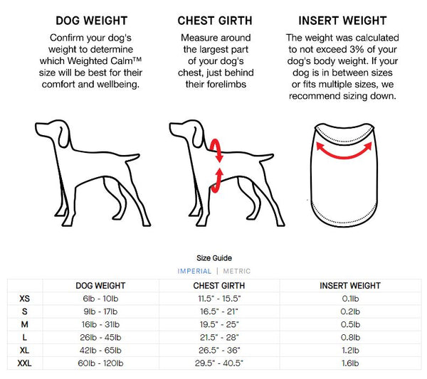 Canada Pooch Weighted Calming Vest - Grey