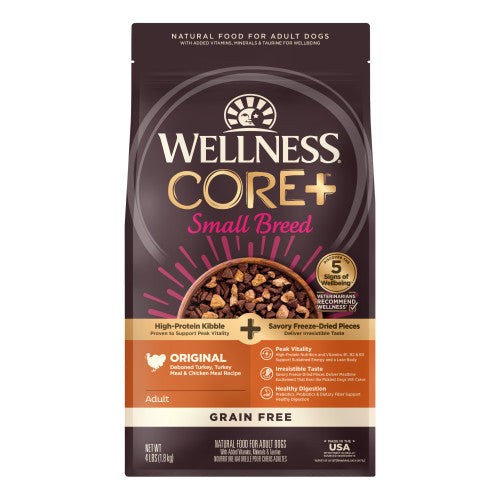 Wellness CORE+ (was RawRev) Small Breed Turkey & Chicken Dry Dog Food