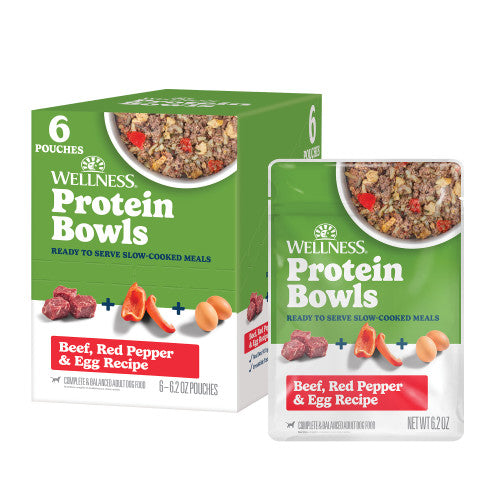 Wellness Protein Bowls Wet Dog Food 6.2 oz, Case of 12, additional view 1