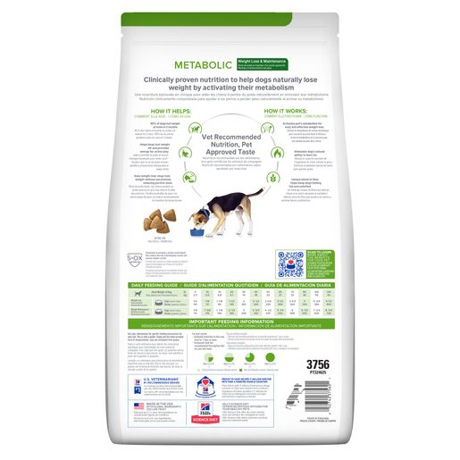 Hills Prescription Diet Metabolic Lamb & Rice Dry Dog Food