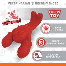 Nylabone Power Chew Lobster Dog Chew Toy