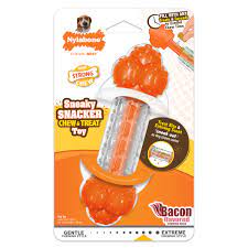 Nylabone Sneaky Snacker Bacon Chew & Treat Dog Chew Toy