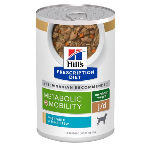Hills Prescription Diet Metabolic + Mobility Vegetable & Tuna Wet Dog Food