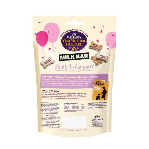 Old Mother Hubbard x Milk Bar P'Nutty B-Day Party Dog Biscuits, additional view 1