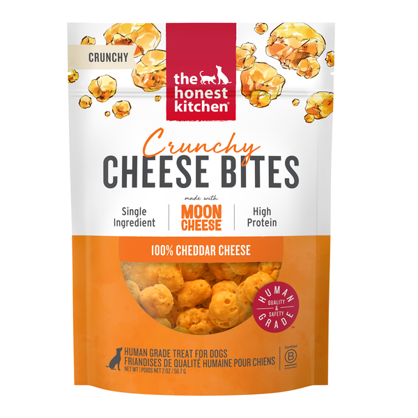 The Honest Kitchen Crunchy Cheese Bites Dog Treats, additional view 1