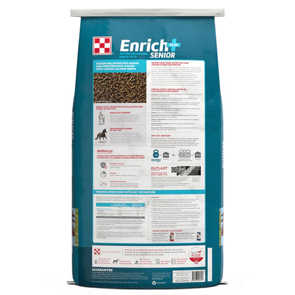 Purina Enrich Plus Senior Ration Balancing Horse Feed