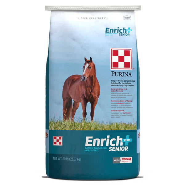 Purina Enrich Plus Senior Ration Balancing Horse Feed