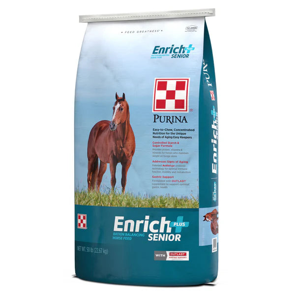 Purina Enrich Plus Senior Ration Balancing Horse Feed
