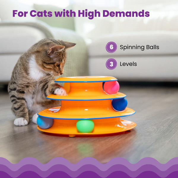 Petstages Tower of Tracks Cat Toy, additional view 2