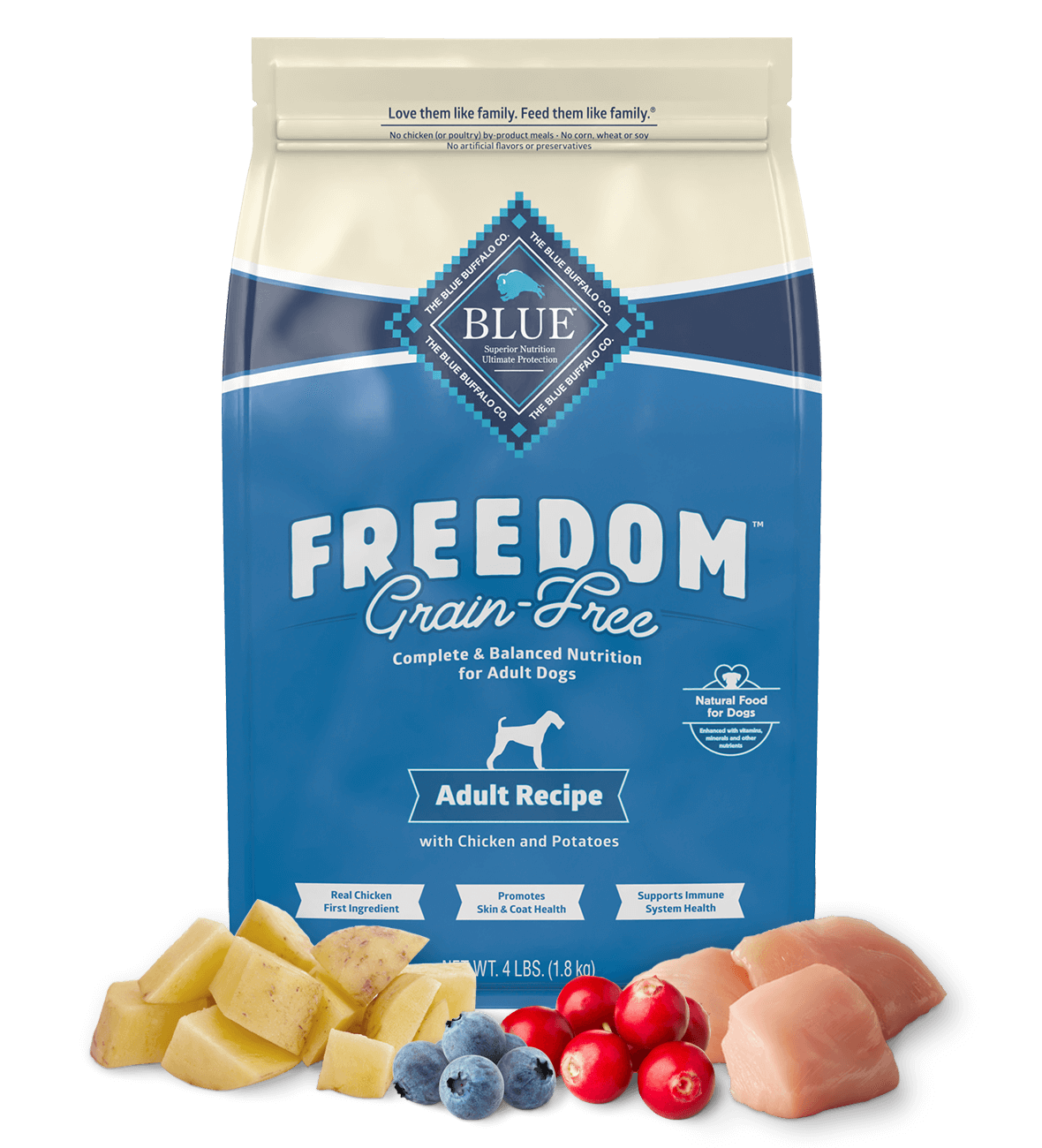 Blue Buffalo Freedom Grain Free Chicken Adult Dry Dog Food