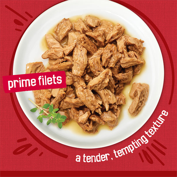 Friskies Prime Filets in Gravy Wet Cat Food 5.5 oz, Case of 24, additional view 3