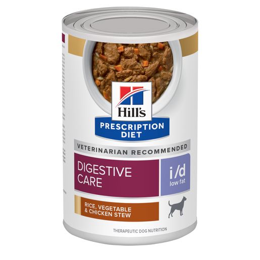 Hill's Prescription Diet i/d Low Fat Digestive Care Rice, Vegetable & Chicken Stew Wet Dog Food
