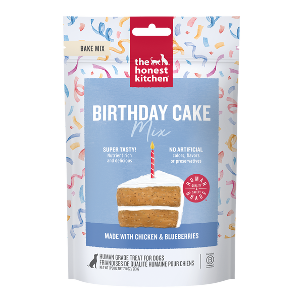 The Honest Kitchen Birthday Cake Mix with Chicken & Blueberries
