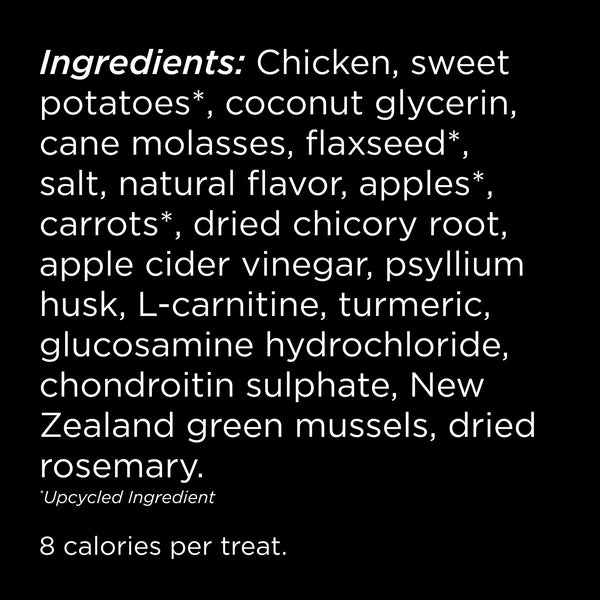 GO! Solutions Weight Management + Joint Care Benefit Chews Chicken Dog Treats (Special Order), additional view 1