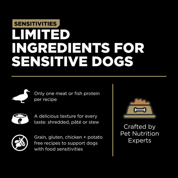 GO! Solutions Sensitivities Limited Ingredient Grain-Free Duck Pate Wet Dog Food, additional view 3